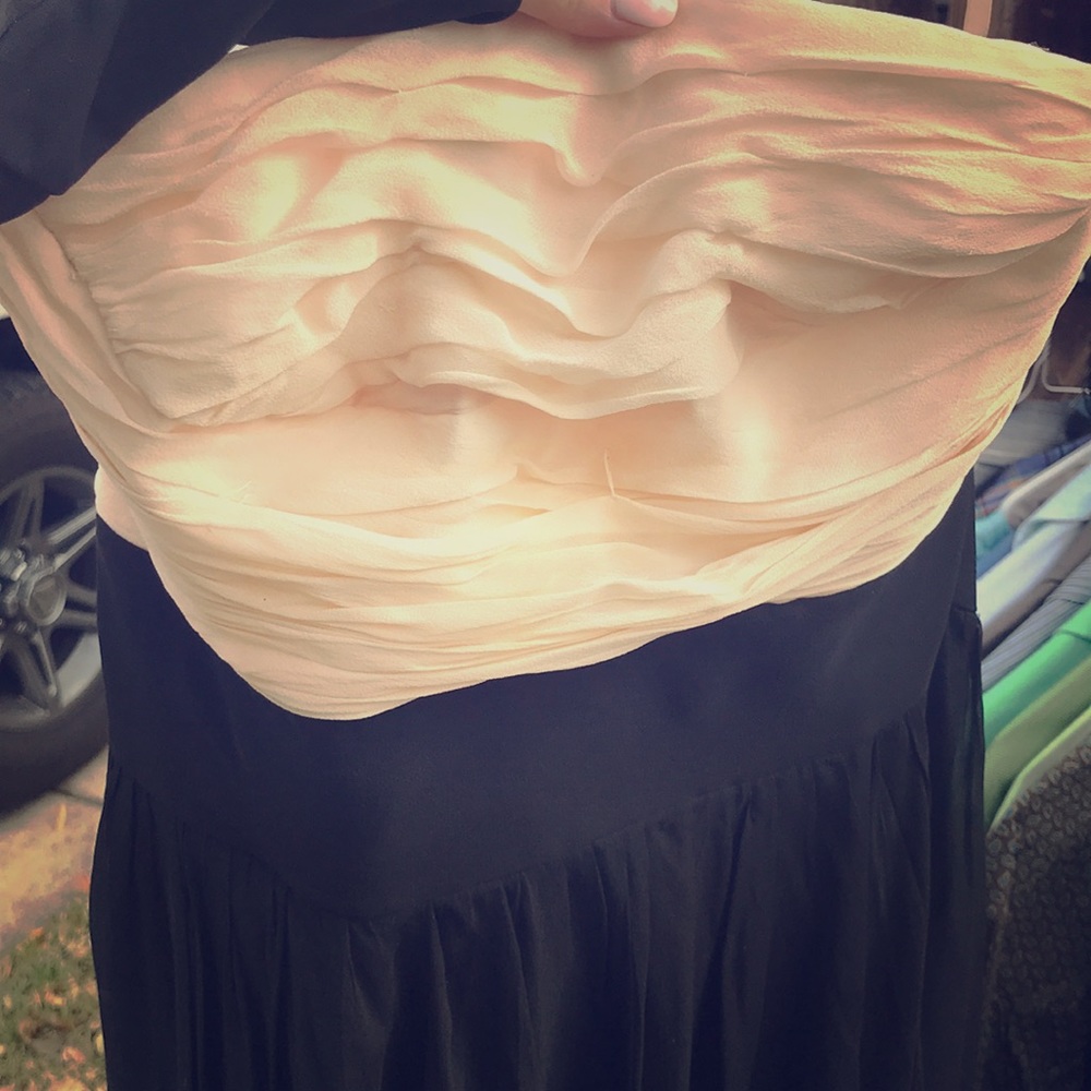 Black & White cocktail dress - Chiffon